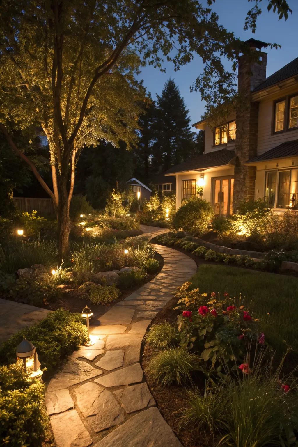 Ambient lighting brings warmth and usability to outdoor spaces.