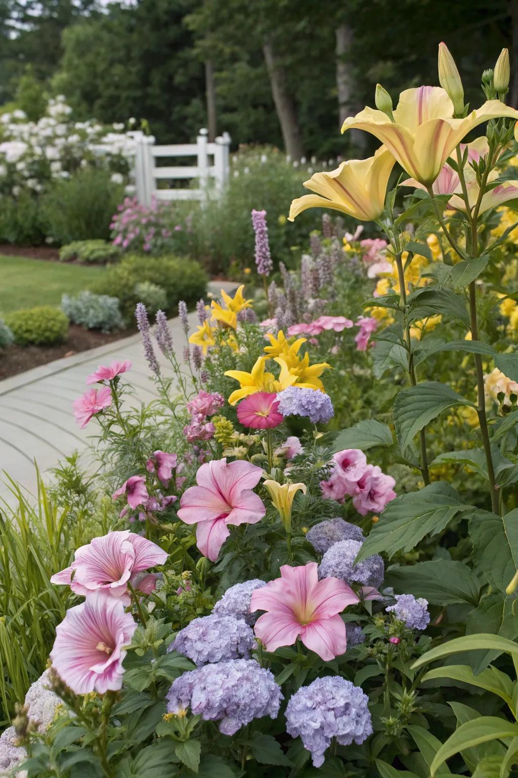 Mix and match for an enchanting garden.