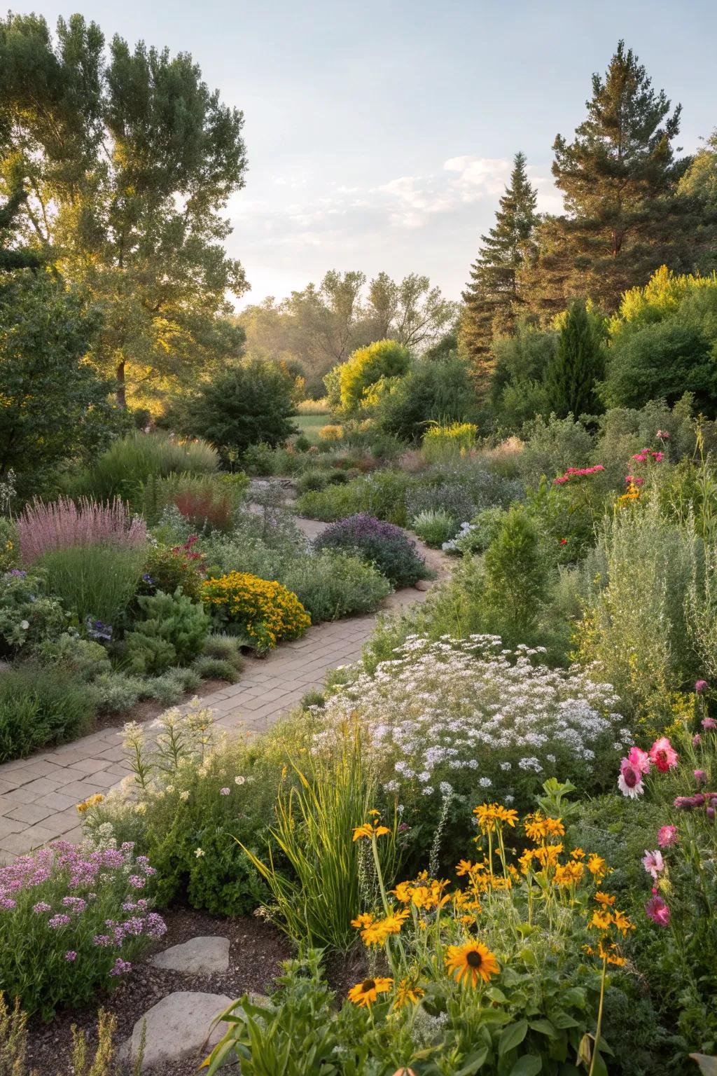 Native plants bring color and life to your backyard while requiring minimal upkeep.