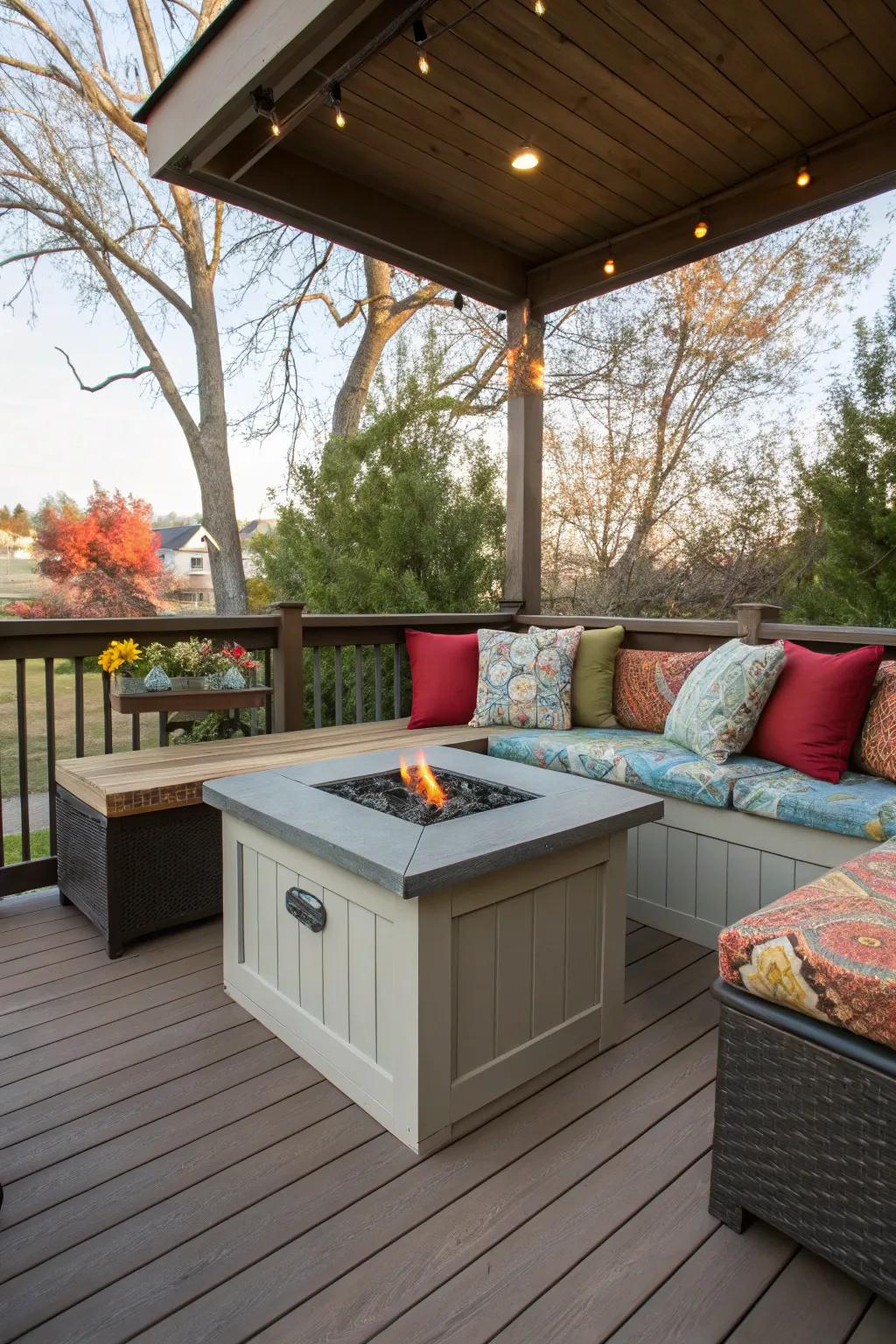 Dual-purpose furniture maximizes functionality in small spaces.