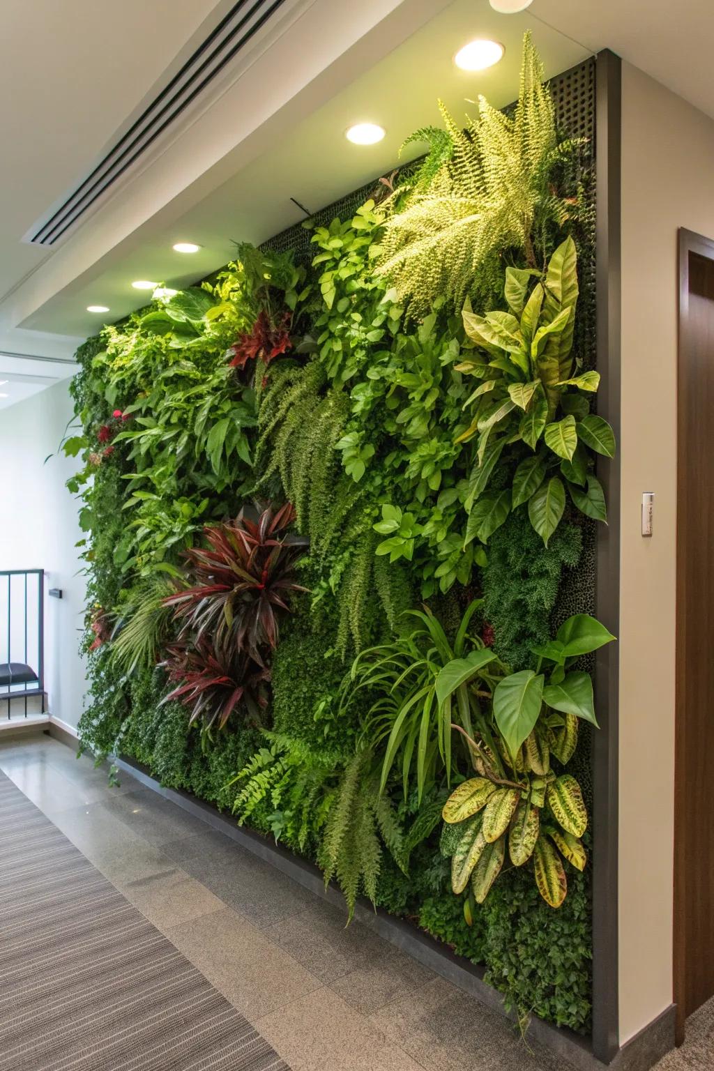 Elevate your garden with a stunning vertical display.