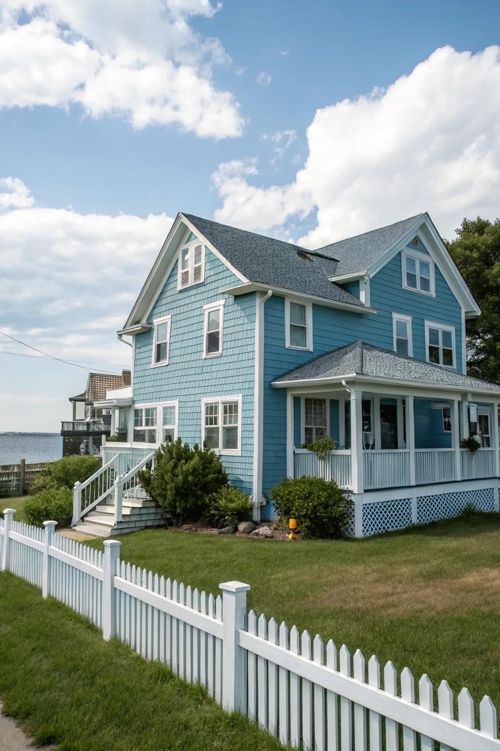 Coastal Blue: Bringing the tranquil feel of the sea to your home.