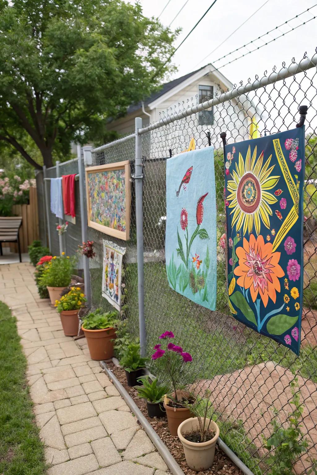 Custom art panels add a unique and artistic flair to your space.