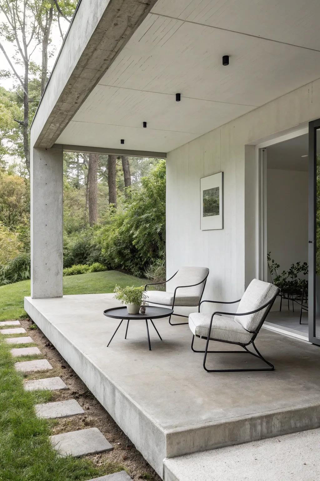 A modern minimalist style that's timeless and elegant.