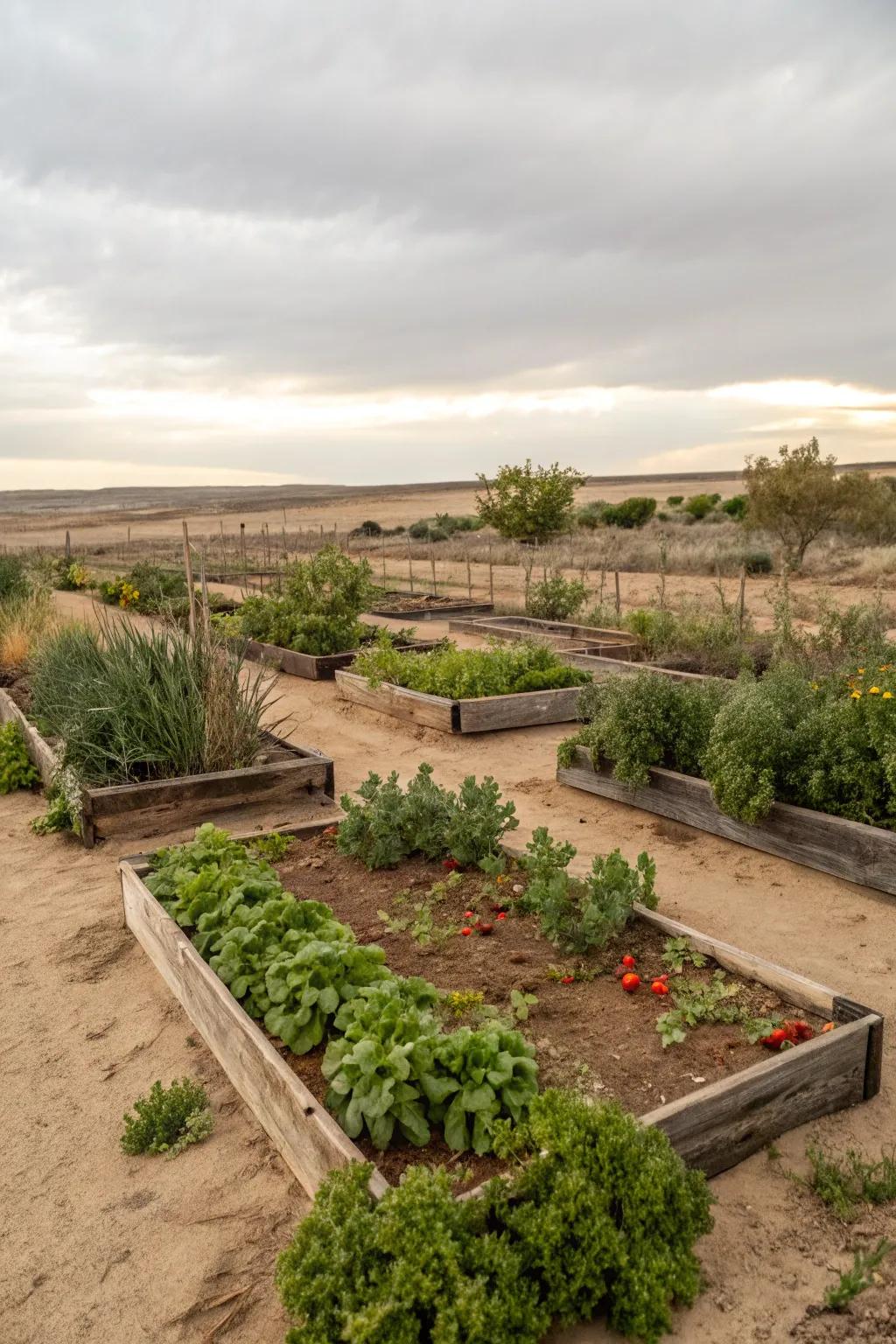 Edible plants offer a delicious and functional addition to dry landscapes.