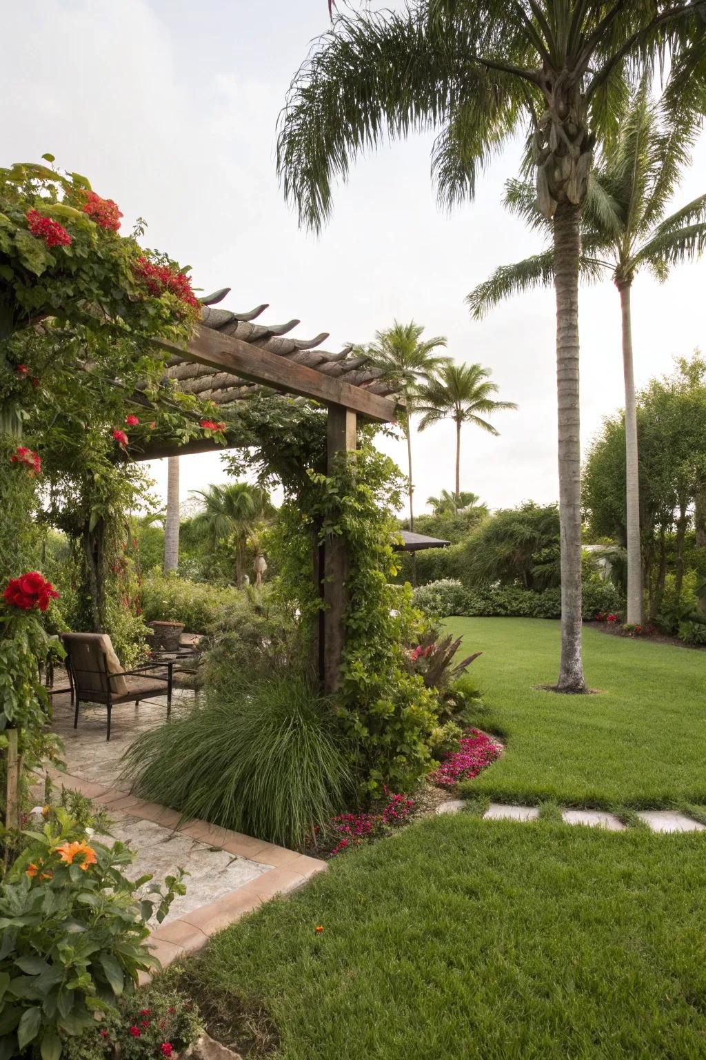 A private retreat offers a serene escape in your own backyard.