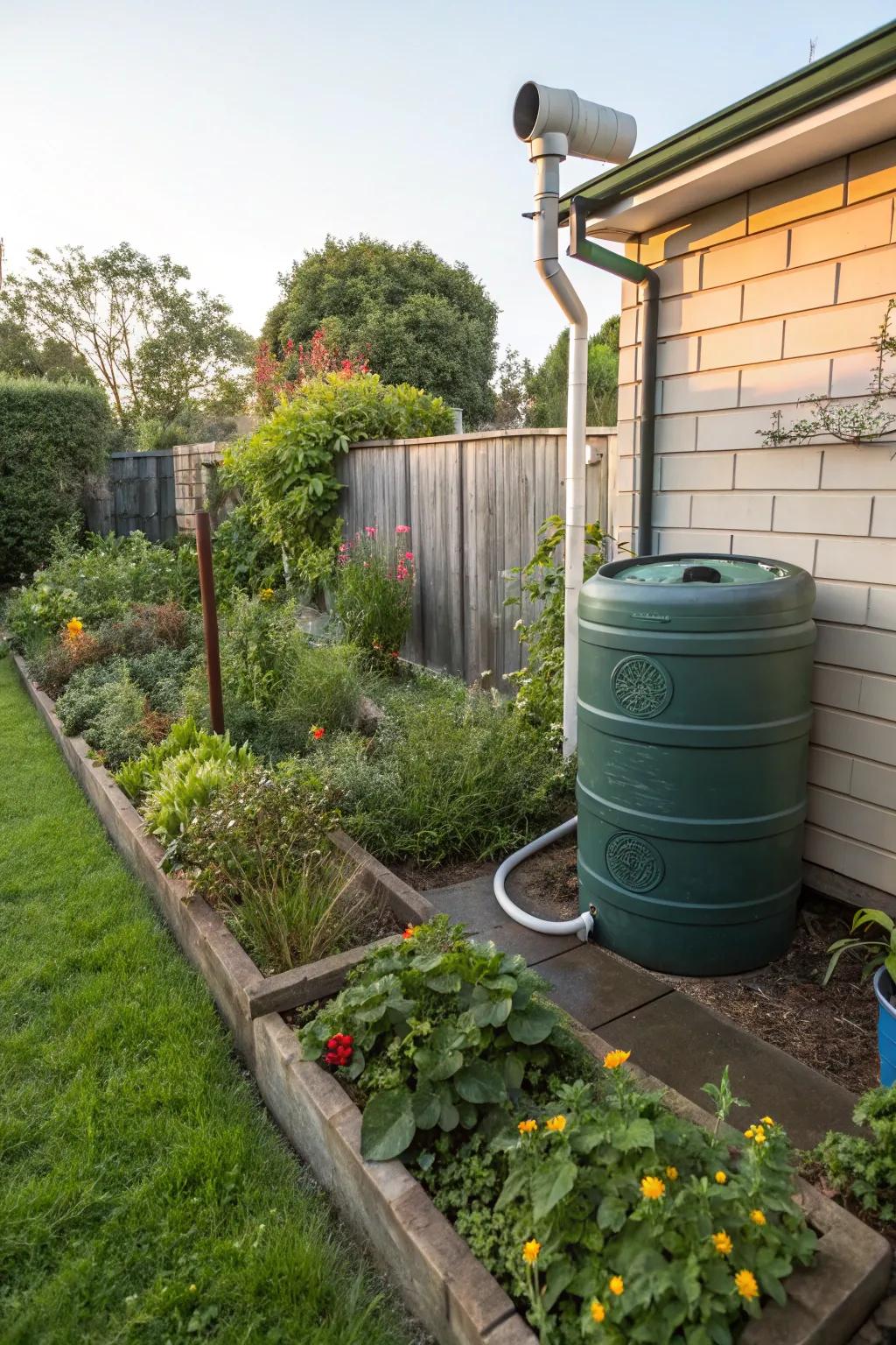 Sustainable practices promote a healthy and eco-friendly garden.