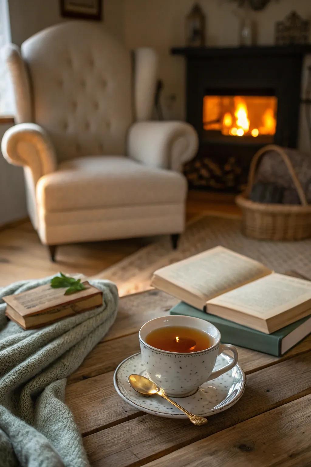 A herbal tea ritual is the perfect spa day finale.