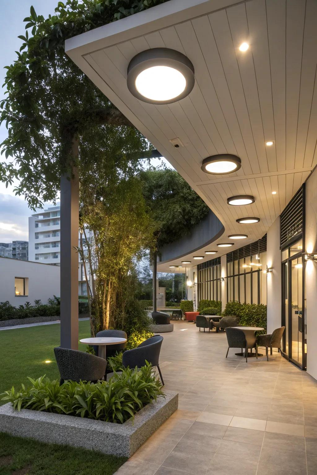 Enhance your space with multi-functional ceiling lights.