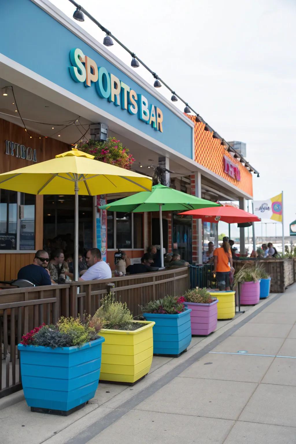Playful color accents add a lively, energetic feel.