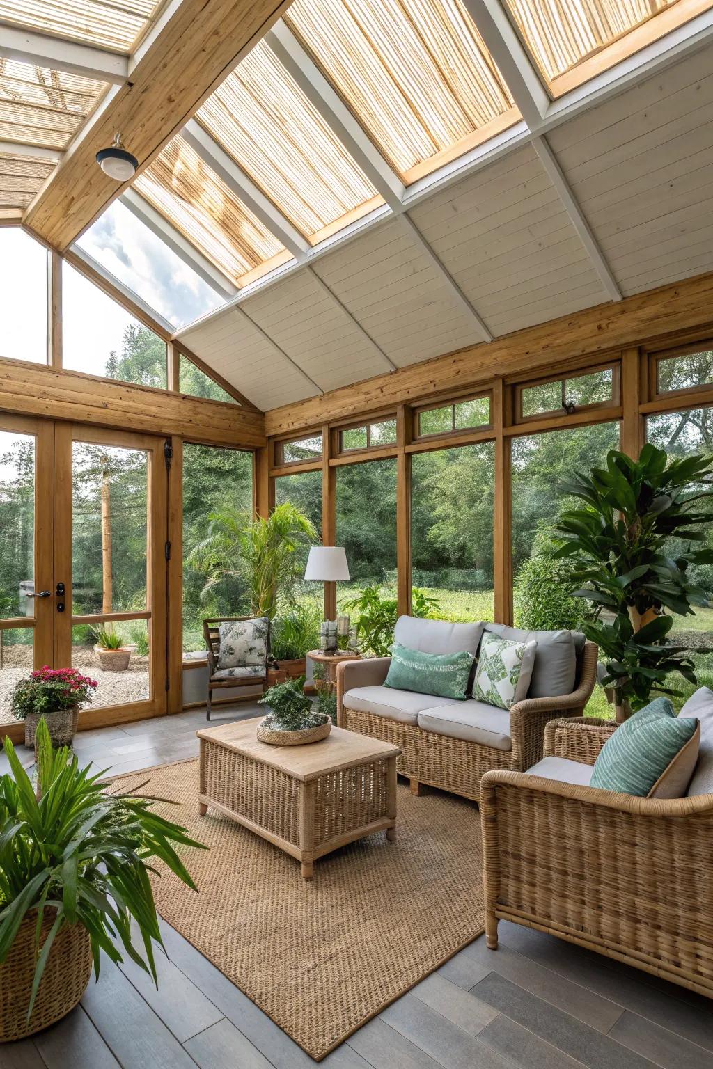 Eco-friendly materials are a sustainable and stylish choice.