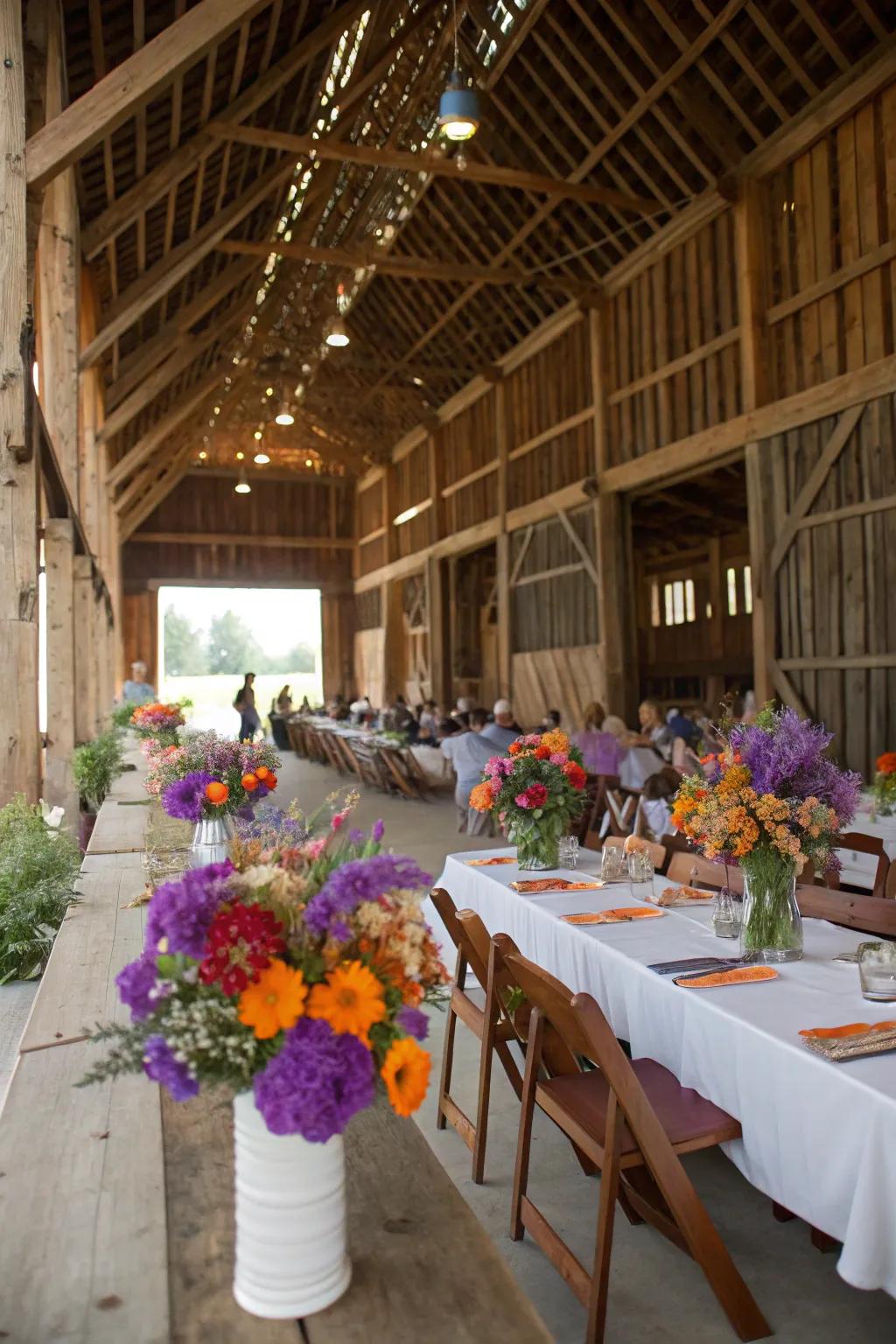 Unexpected color pops for added vibrancy.