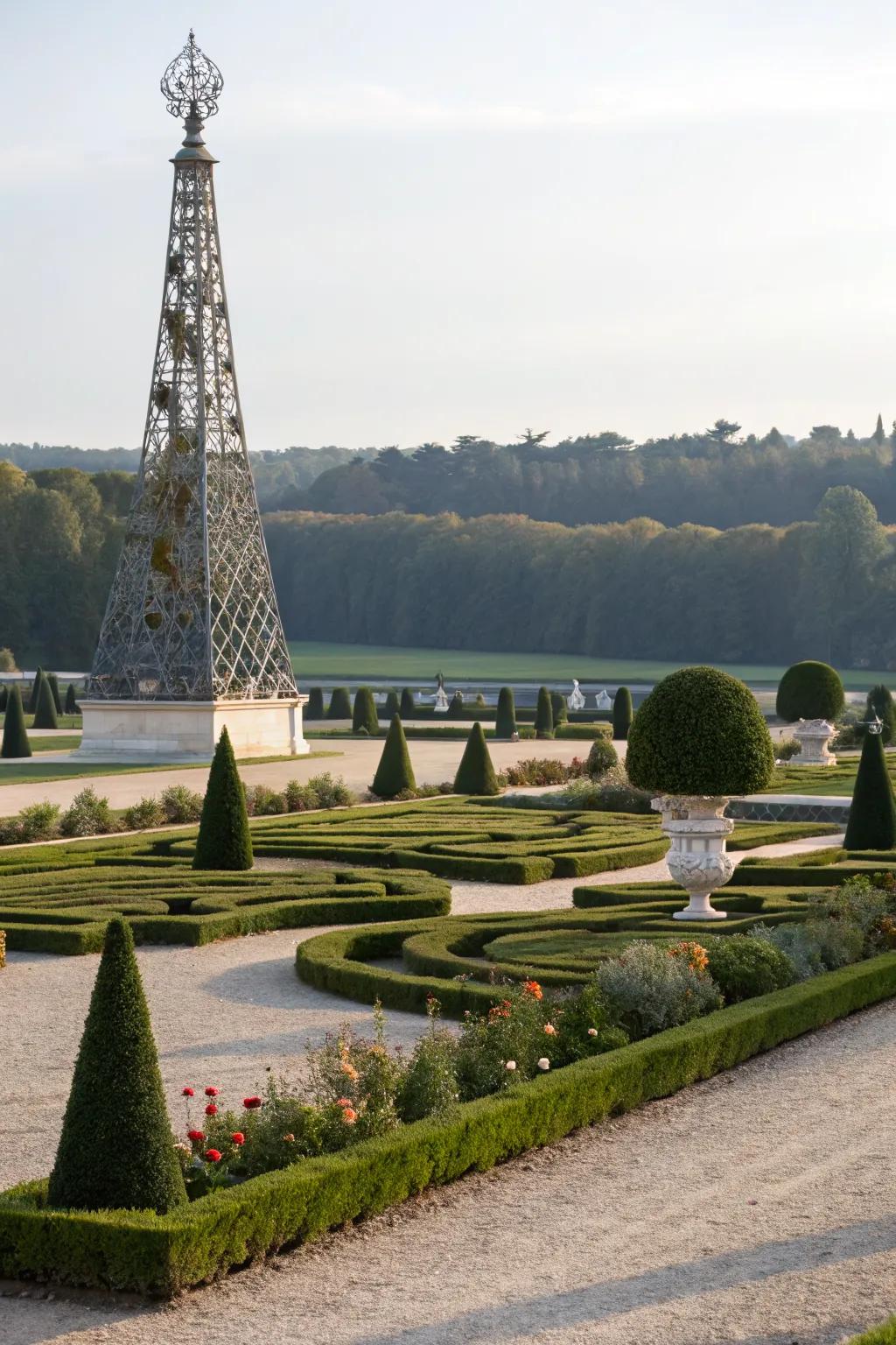 Sculptural elements bring a personal touch to your garden space.