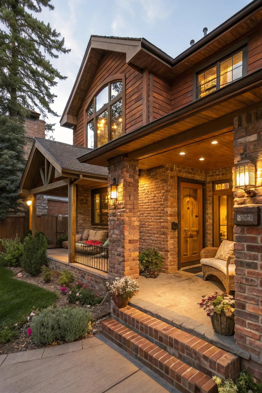 Aspen stain adds warmth and charm to any home.