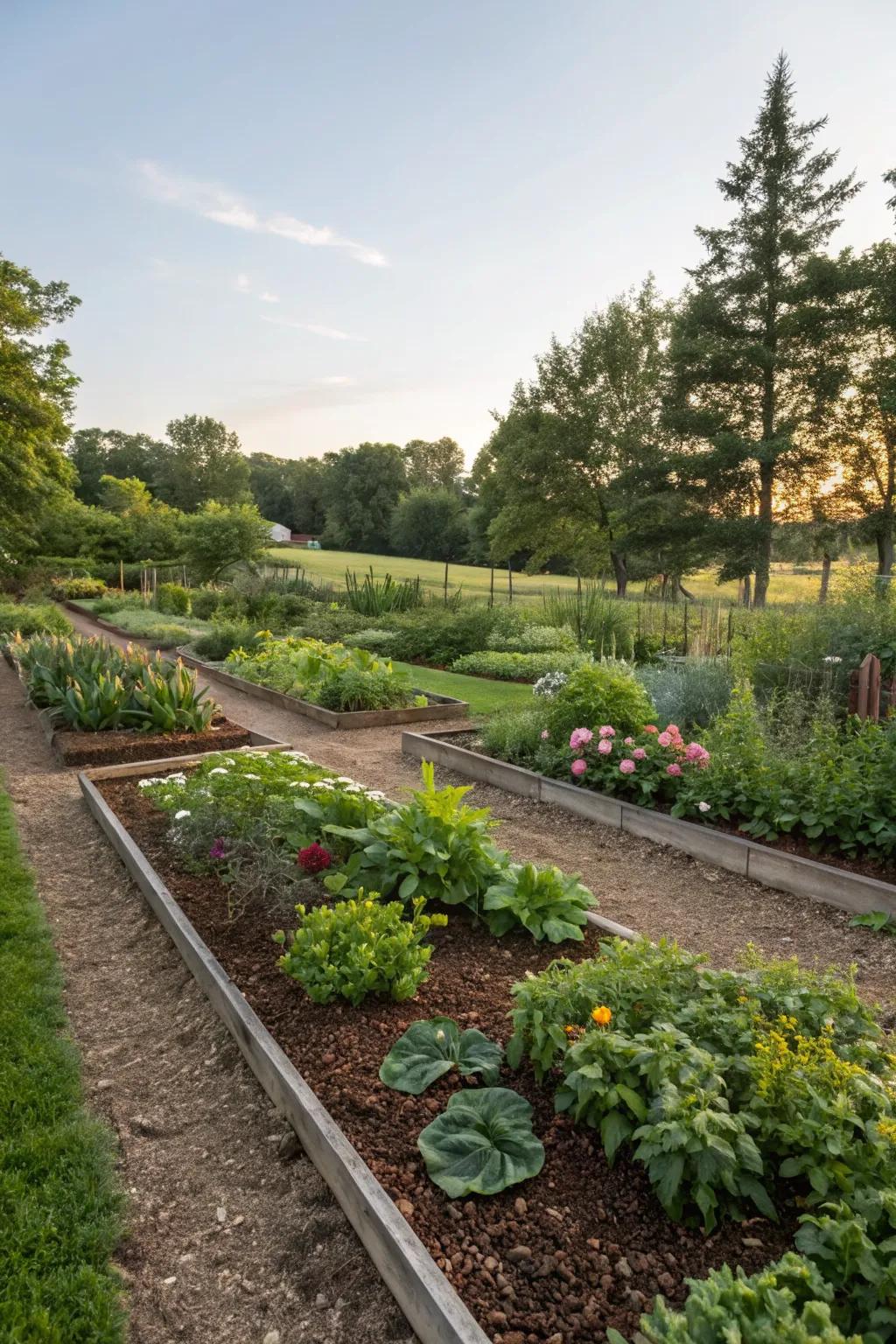 Fresh mulch can transform your garden beds.