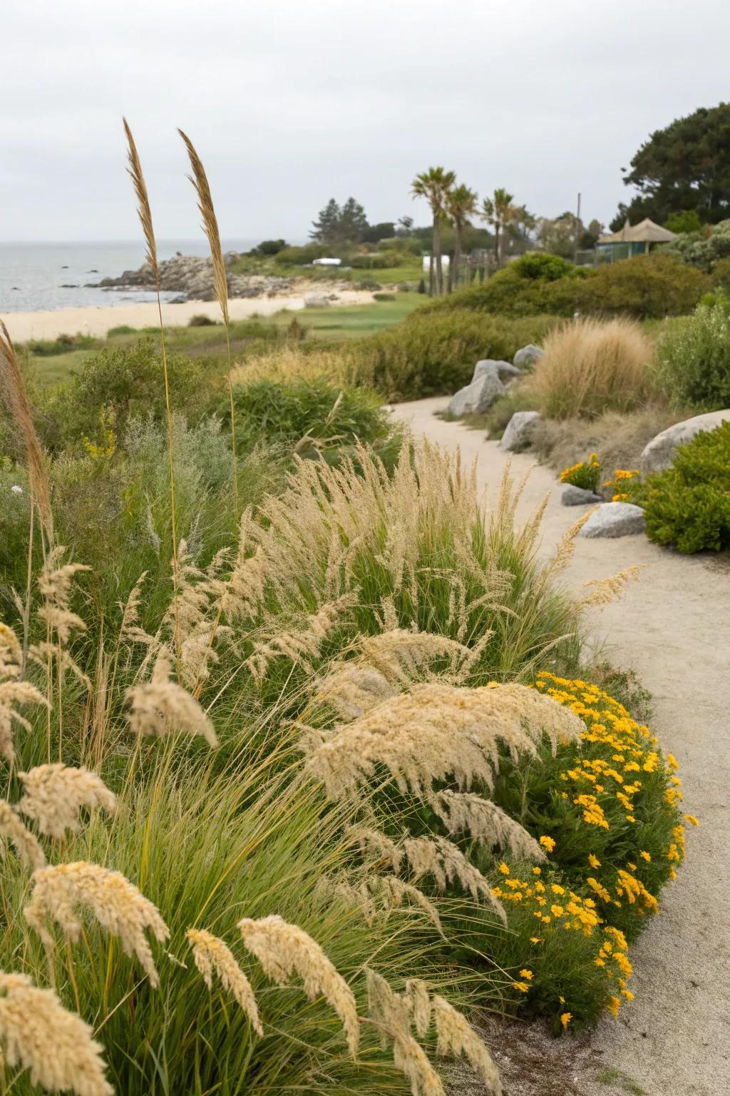 Native plants bring authenticity to your coastal garden.