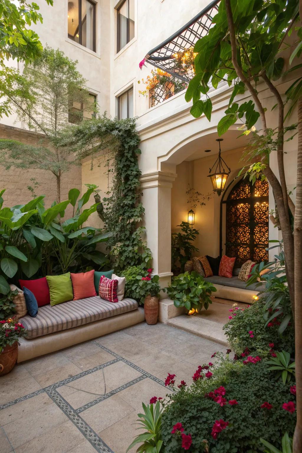 A welcoming seating area perfect for relaxation.
