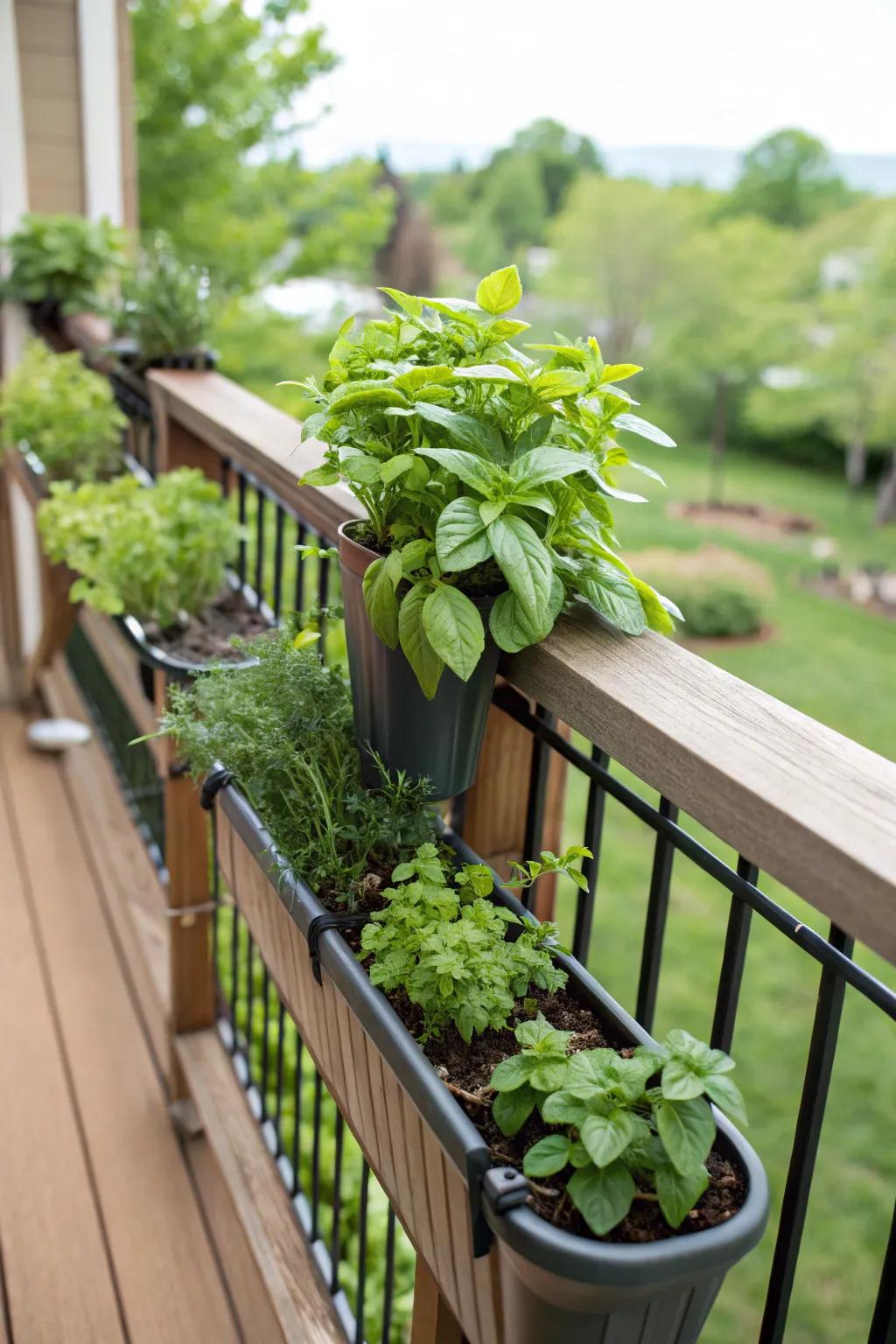 Vertical herb gardens offer fresh flavors at your fingertips