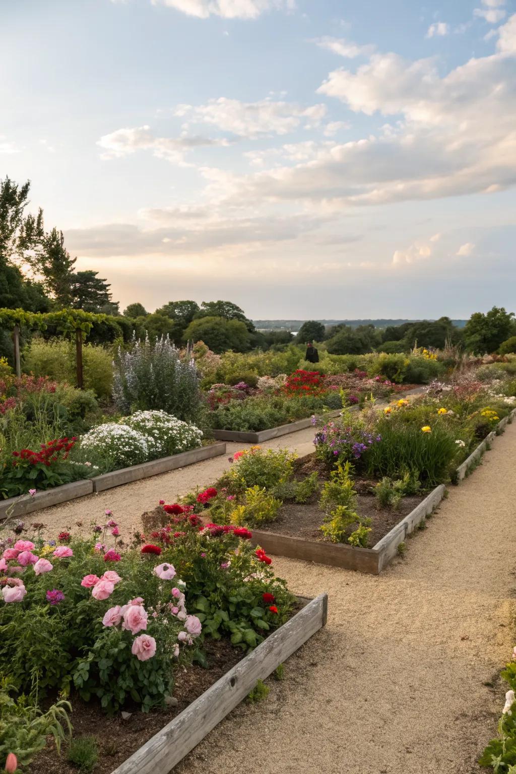 Decomposed granite borders keep your garden beds neat and beautiful.