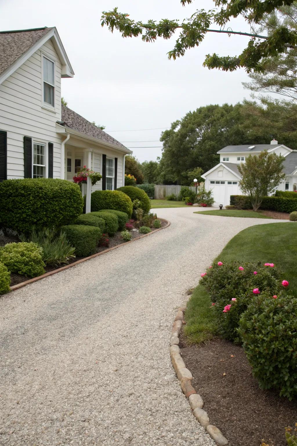 Driveway turnarounds provide a safe and easy exit strategy.