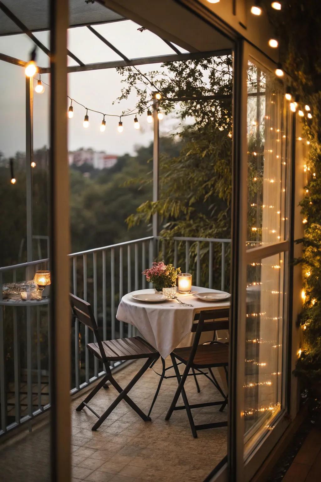 Dine with a delightful view.