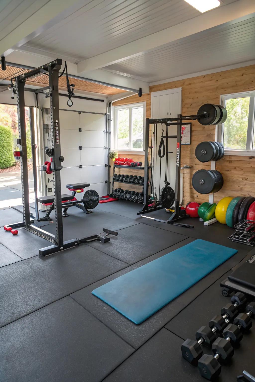 Your personal fitness center, just steps away.
