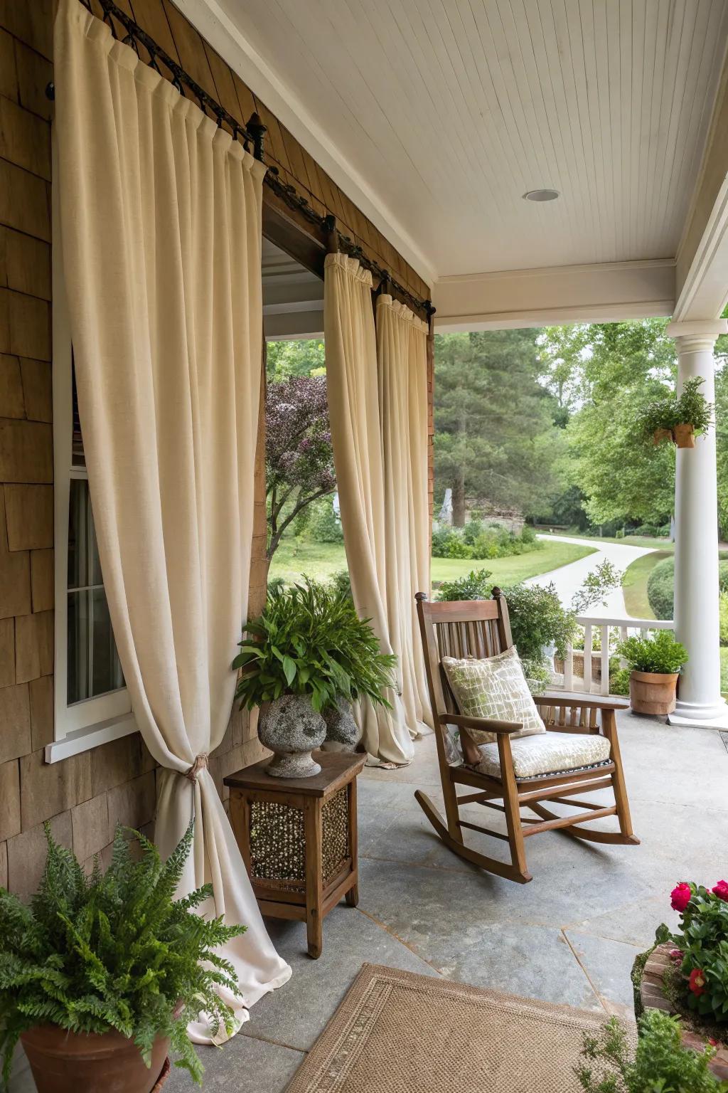 Earthy tones create a natural, calming space.