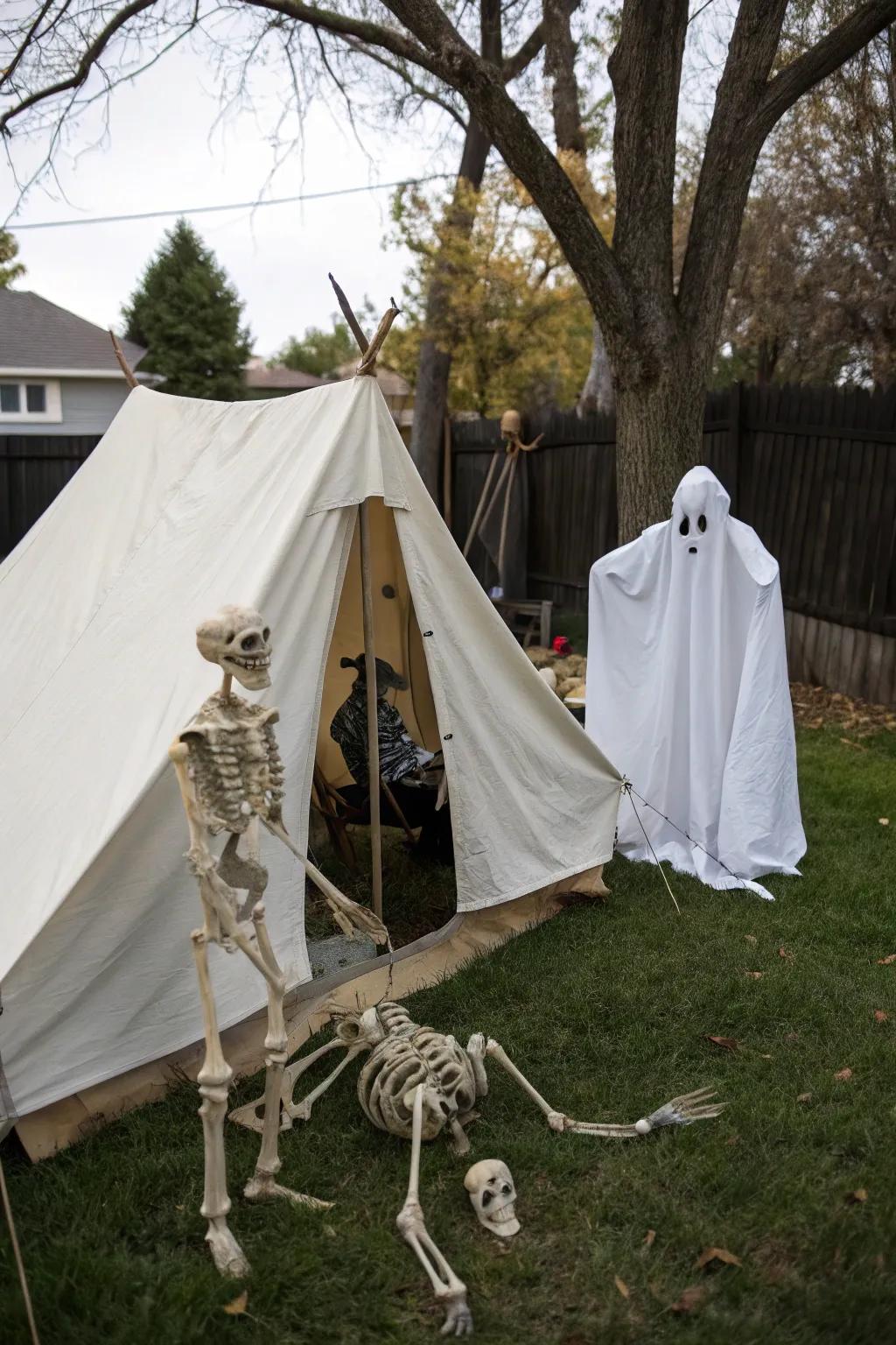Lifelike figures add an extra layer of fear.