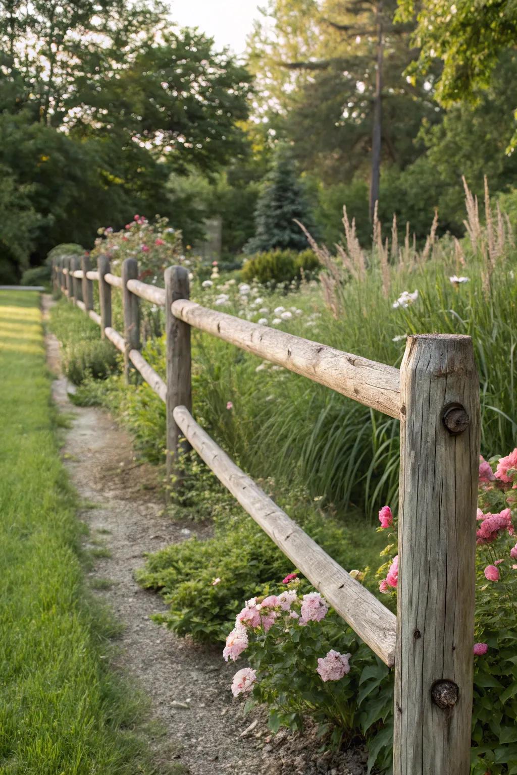Rustic charm brought alive with modern metal accents.