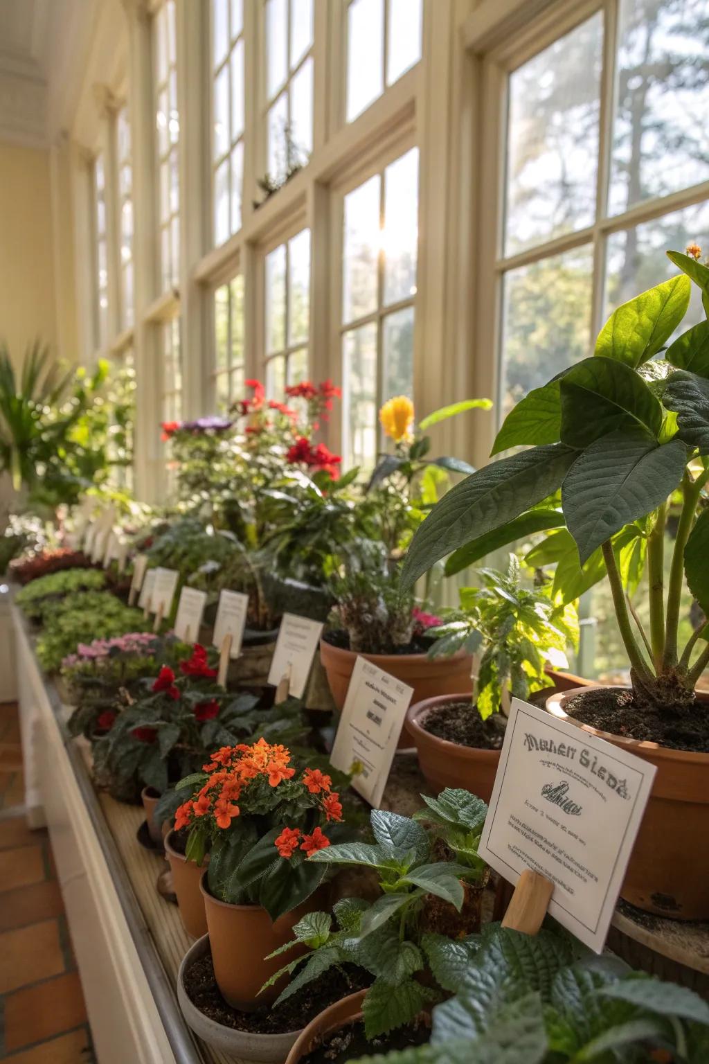 Create a plant collection that stands out.