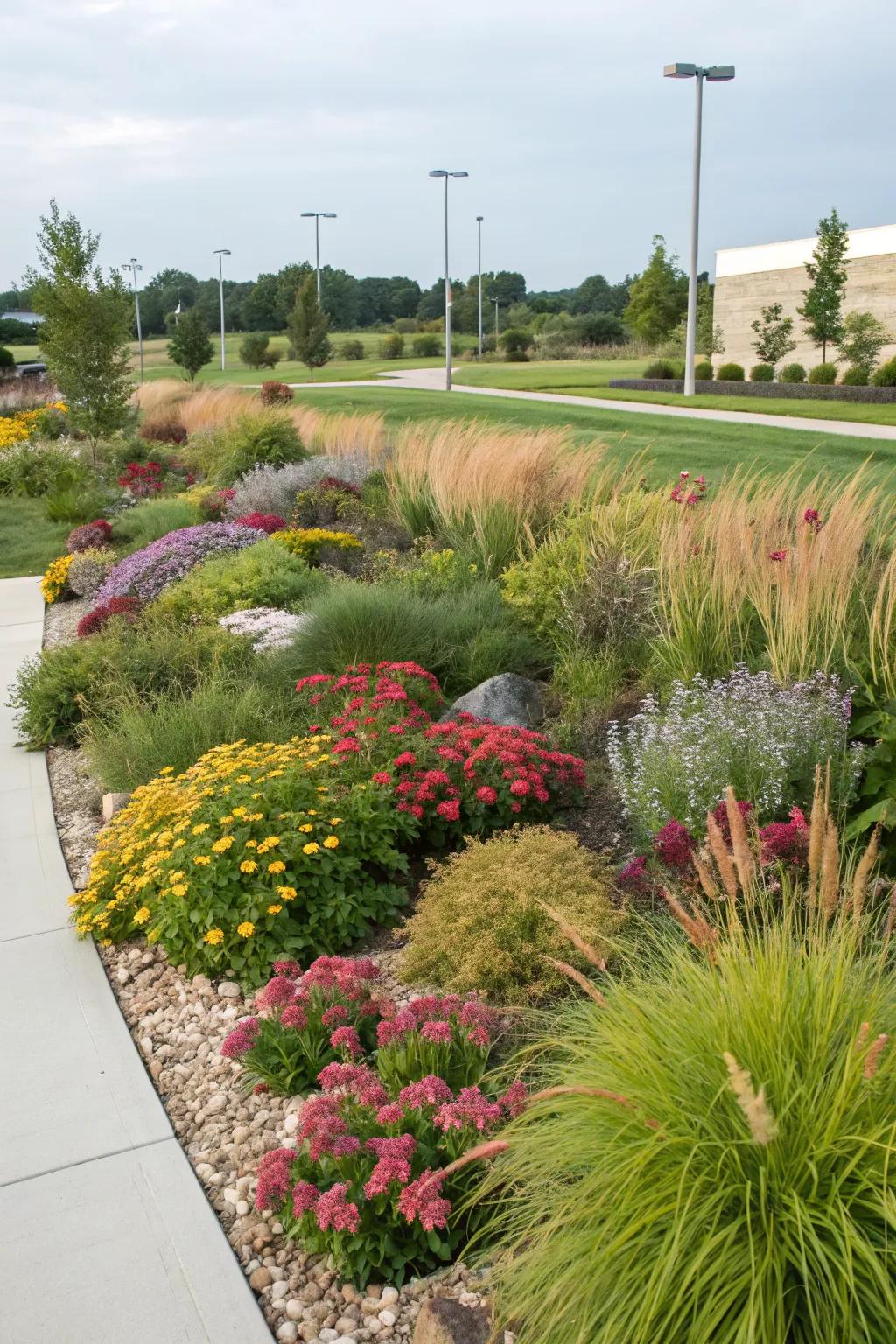 Native plants create a sustainable and low-maintenance landscape.