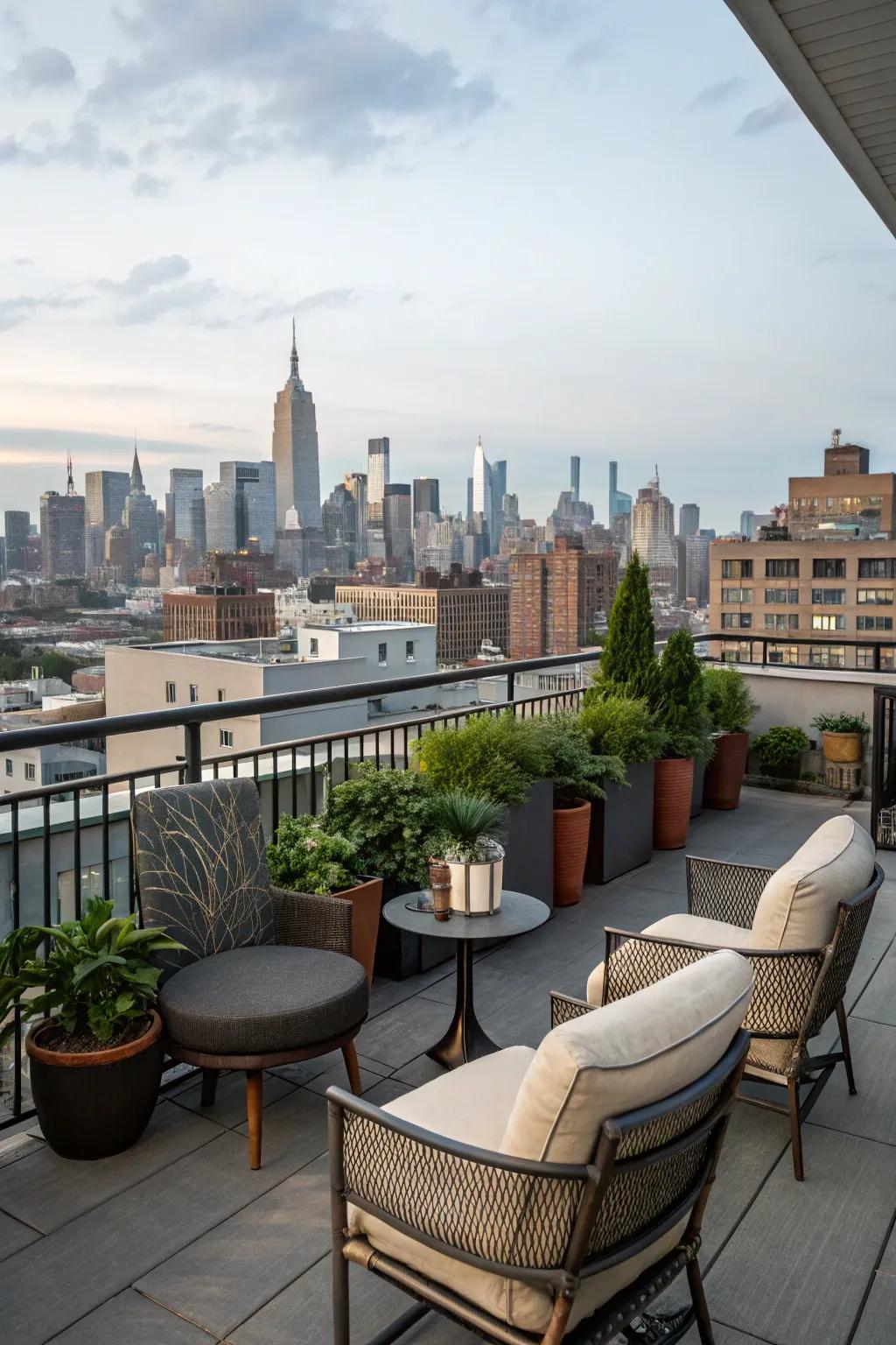 Turn your loft roof into a relaxing retreat with stunning views.