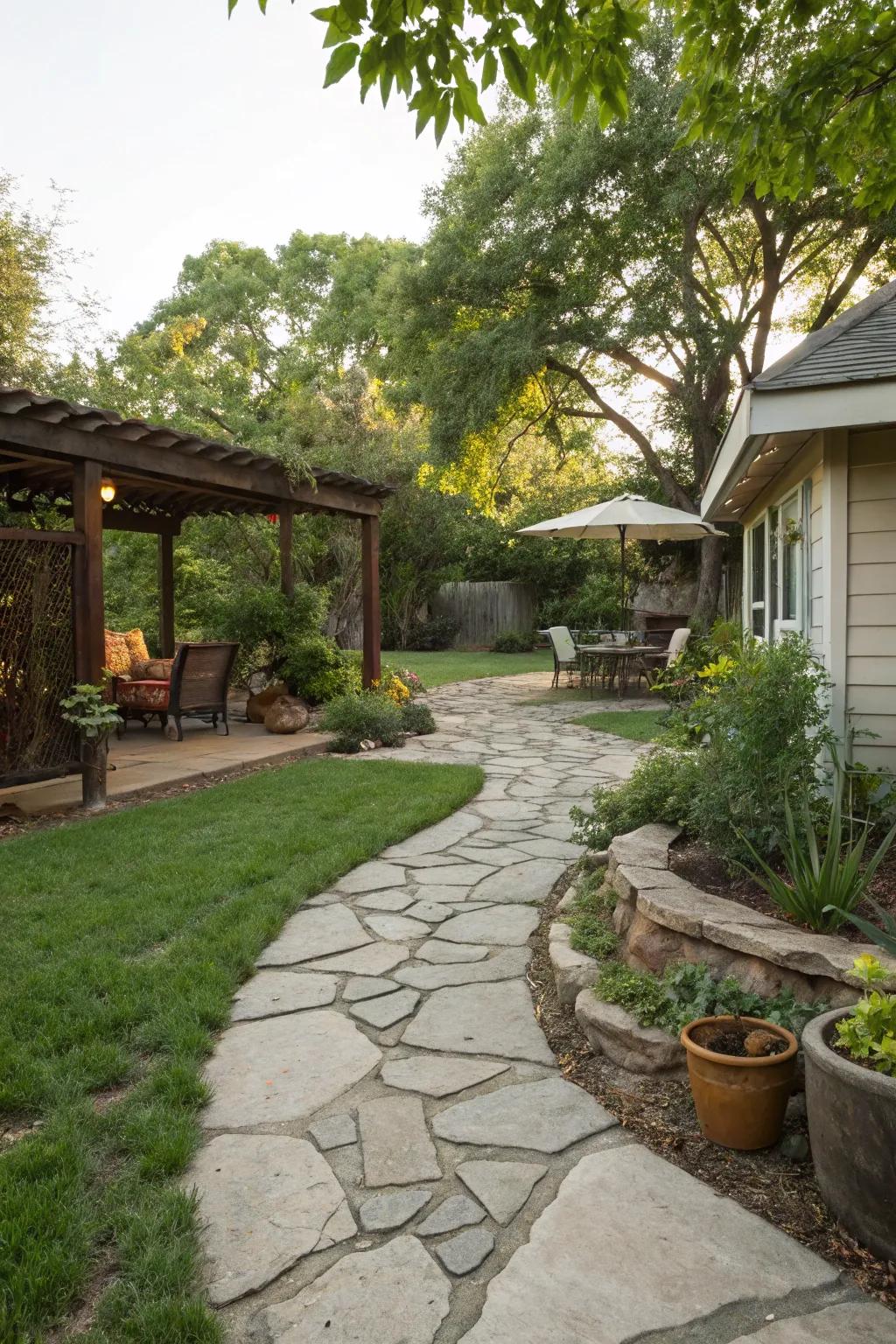 Hardscaping reduces maintenance and enhances your garden's aesthetic.