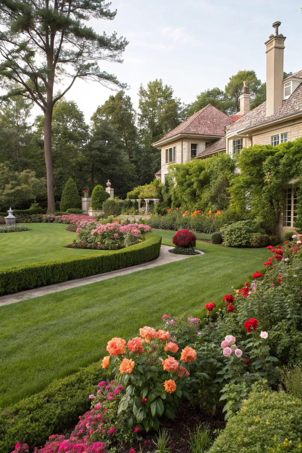 Lush landscaping can make your backyard a vibrant oasis.