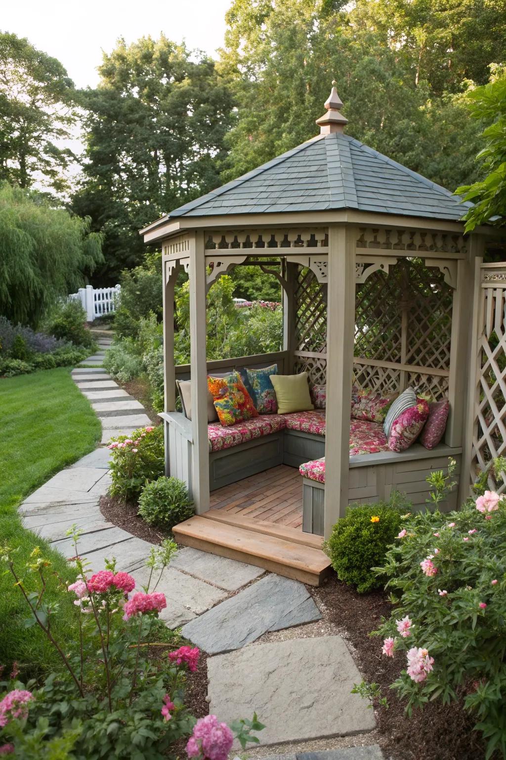 A cozy corner retreat perfect for relaxation.