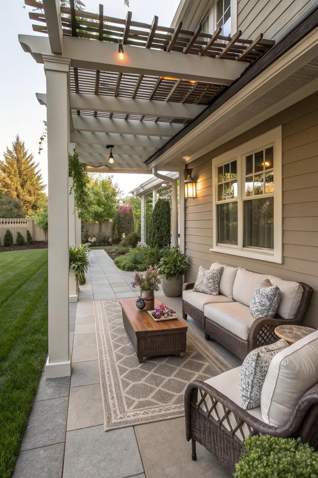 A delightful nook for your morning coffee.