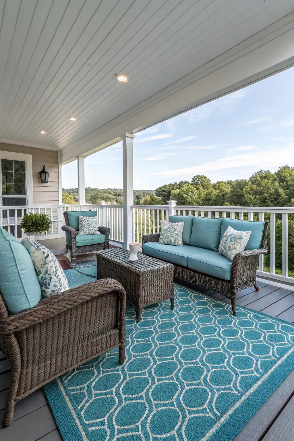 Color coordination enhances the aesthetics of your outdoor space.