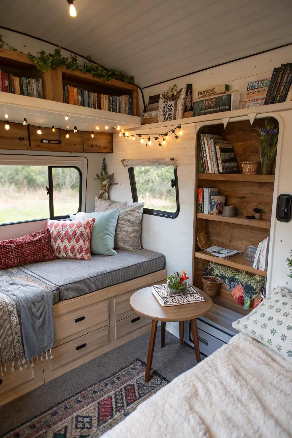 Personalize your camper with DIY customization.