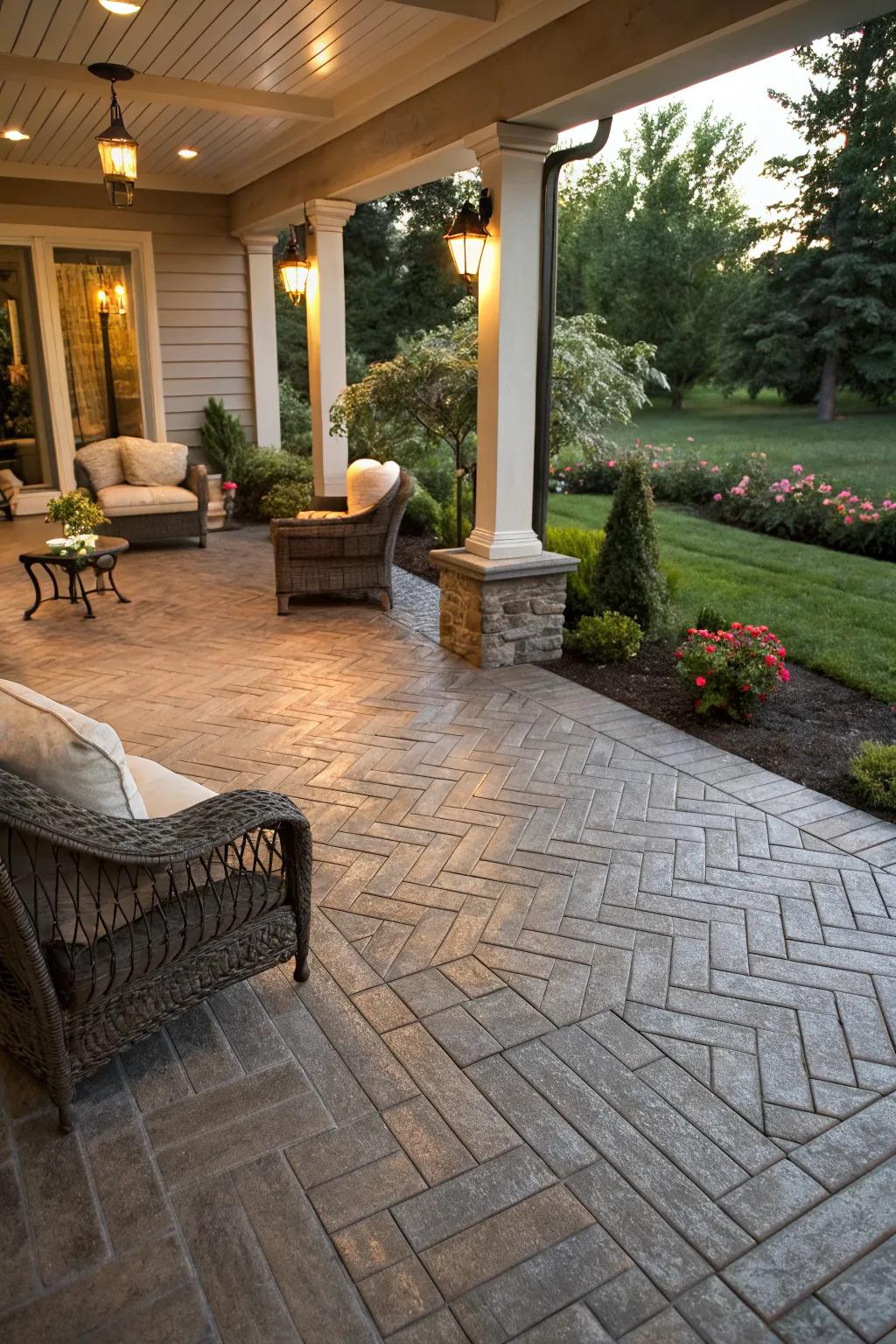 Sophisticated style meets outdoor relaxation.