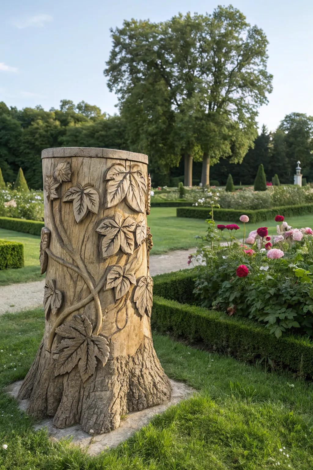 Enhance your garden with nature-inspired motifs.