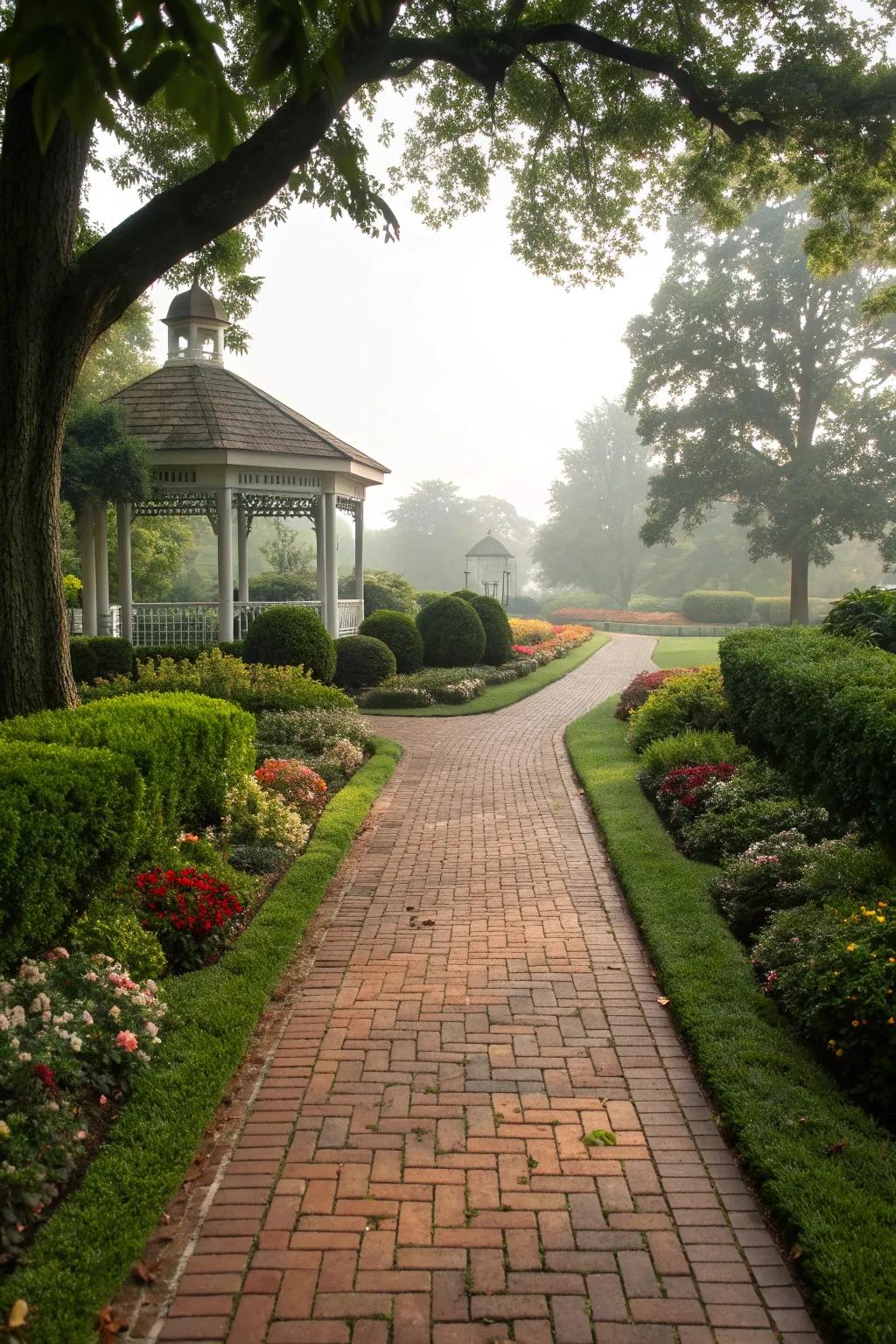 Follow the path through a serene Victorian landscape.