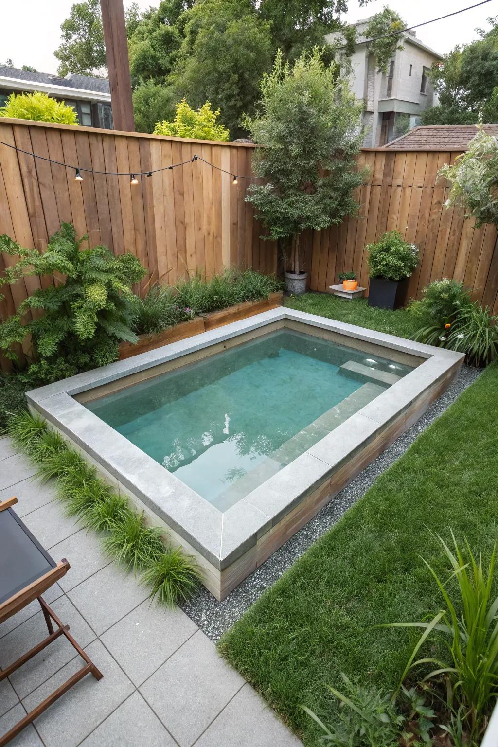 A compact design makes the most of limited space with style.