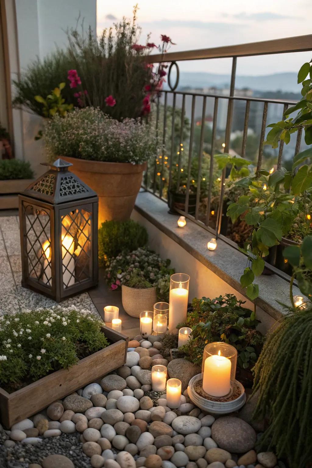 Enhance your garden with decorative elements for a magical touch.