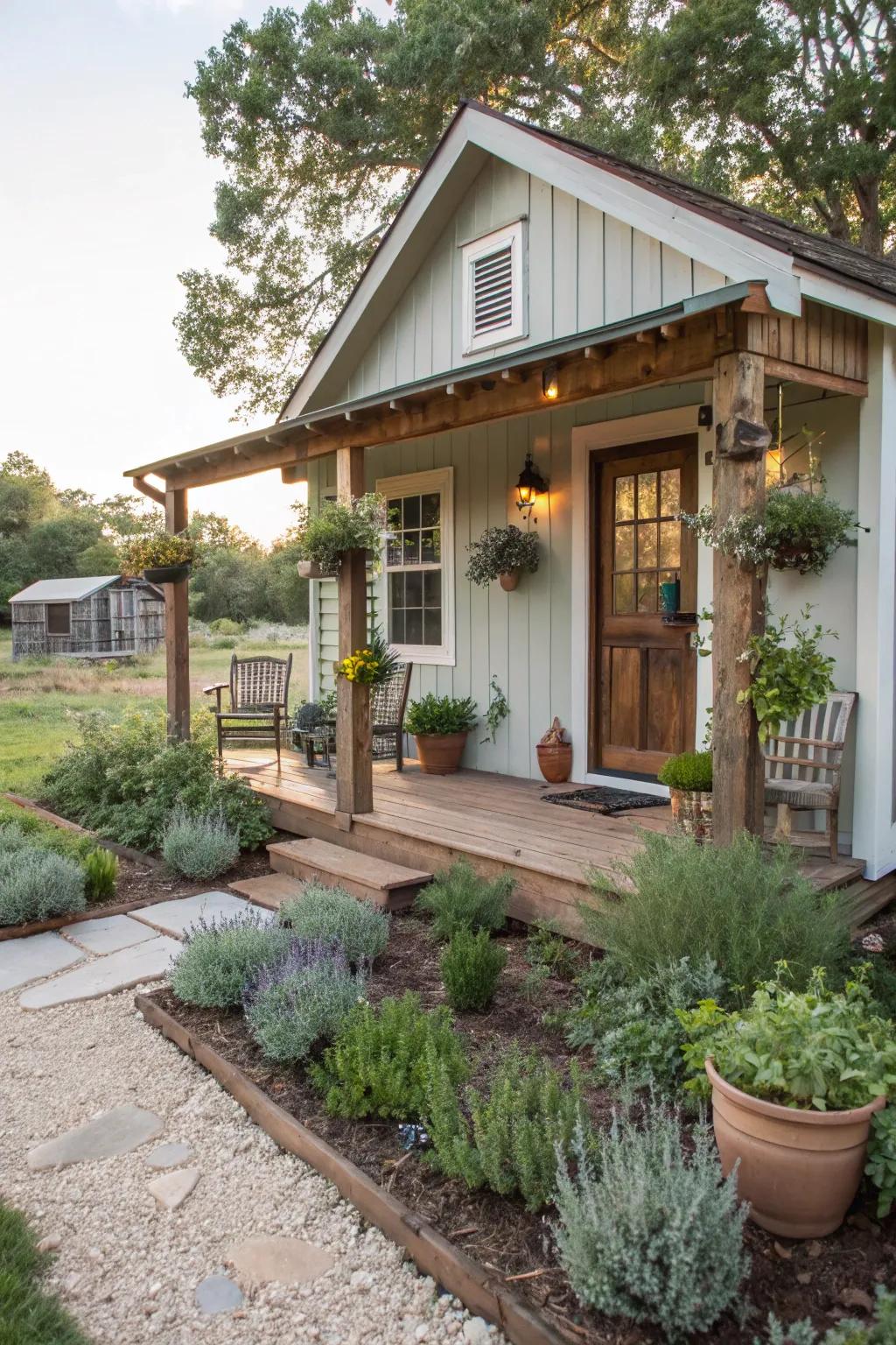 A cozy cottage casita with classic charm.