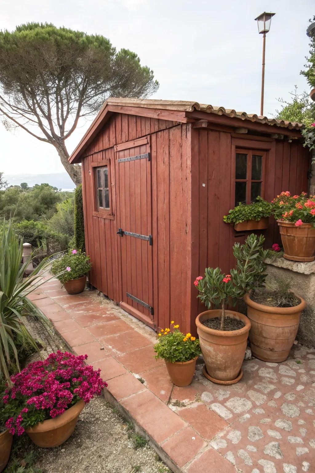 Add a touch of Tuscany with the warm tones of Muted Mesa.