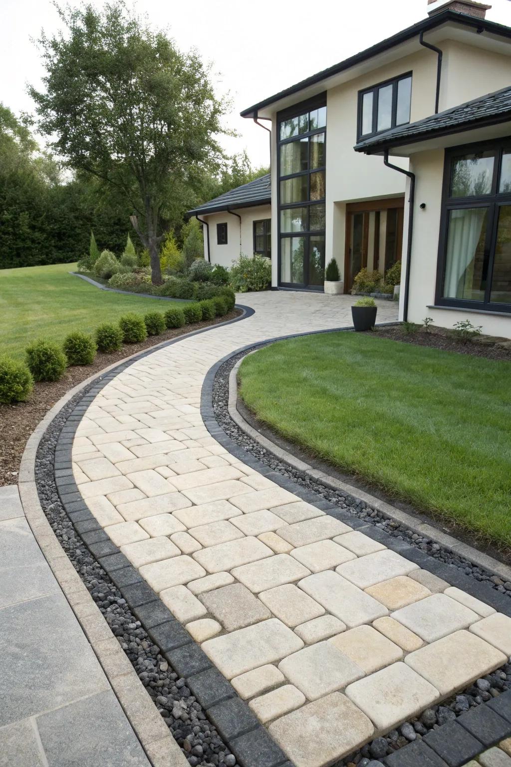 Contrasting borders add definition and style.