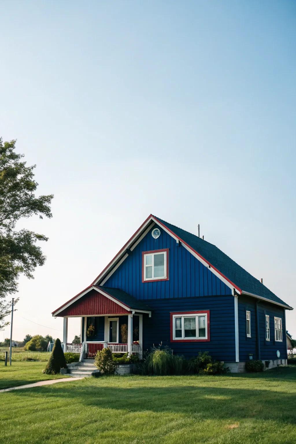 Bold colors can make your bungalow the standout on the block.