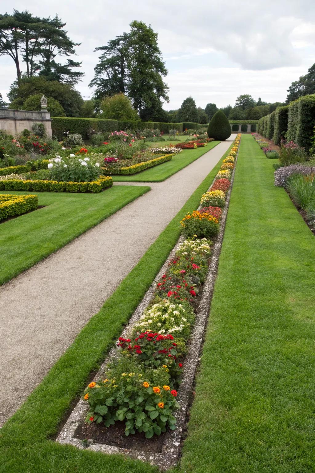 A tidy lawn gives your home a polished look.