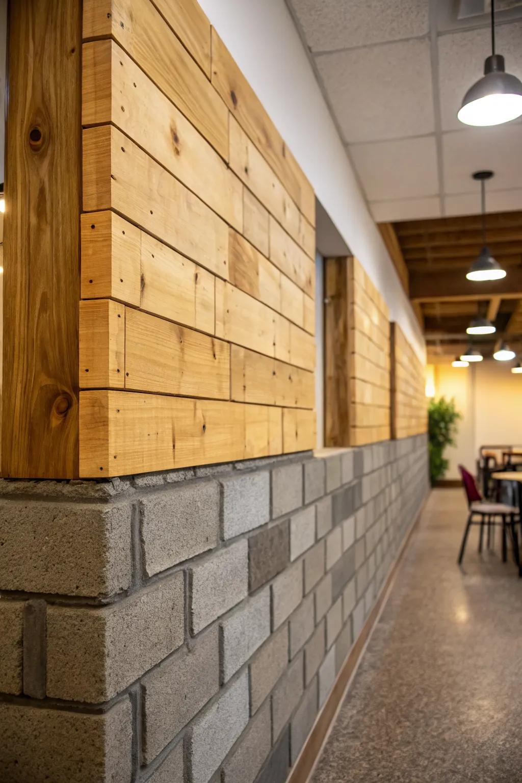Wood paneling adds warmth and a natural feel to your outdoor spaces.