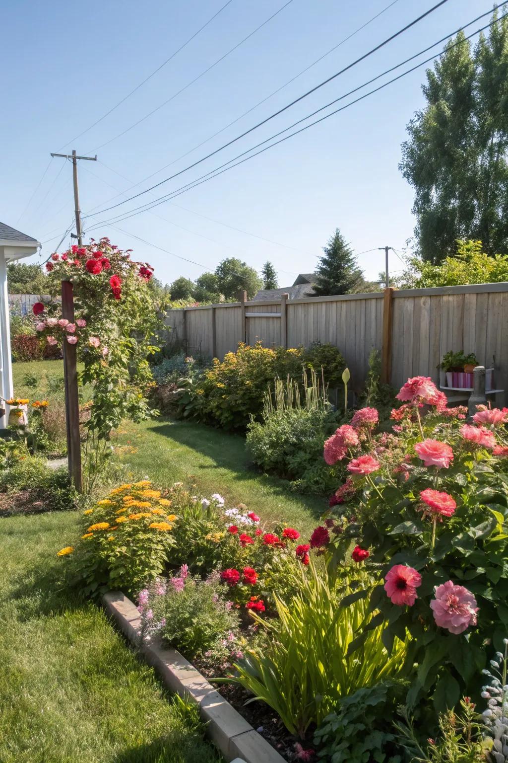 Lush greenery makes your yard feel alive.